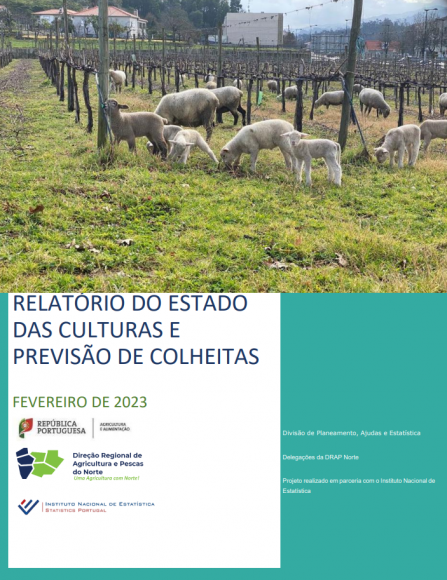Estado das Culturas e Previs&atilde;o de Colheitas de Fevereiro de 2023