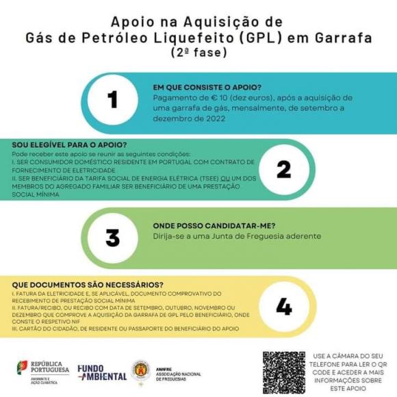 Apoio na aquisição de Gás de Petróleo Liquefeito (GPL) em garrafa (2ªfase) Apoio na aquisição de Gás de Petróleo Liquefeito (GPL) em garrafa (2ªfase)